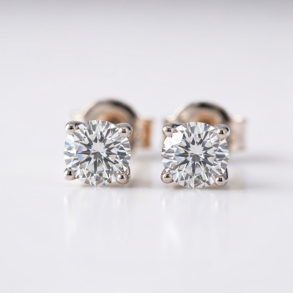 Diamond Stud Earrings