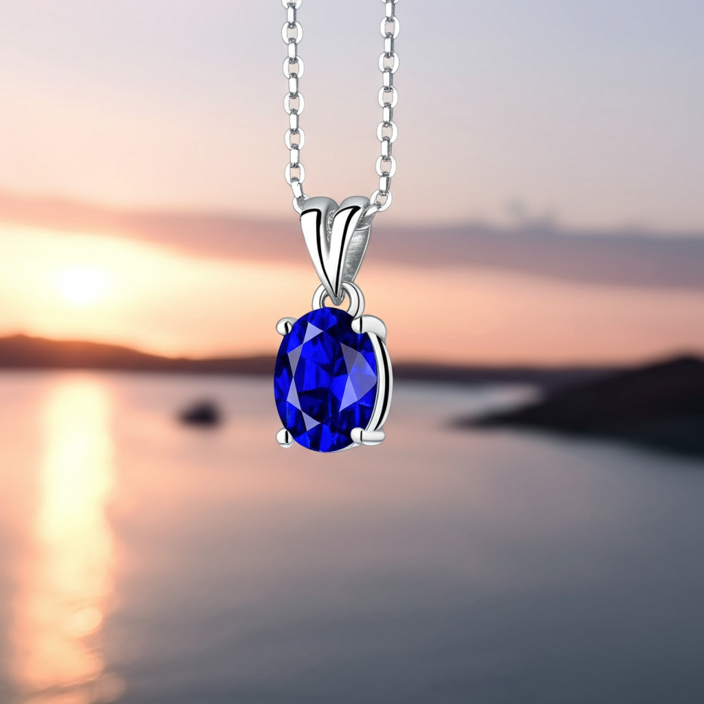 Sapphire Pendant